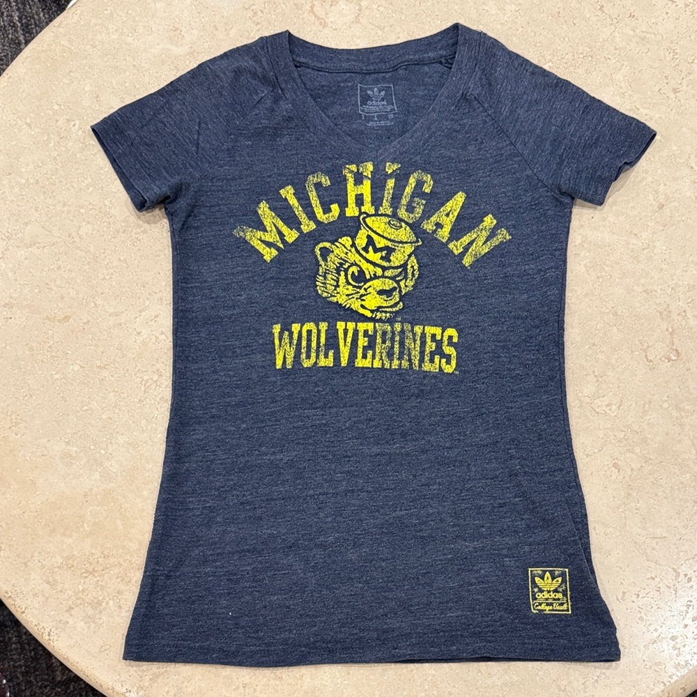 Adidas Michigan Wolverines Tee